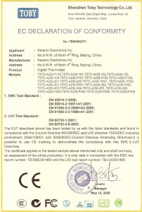 Certificate CE KEVENO